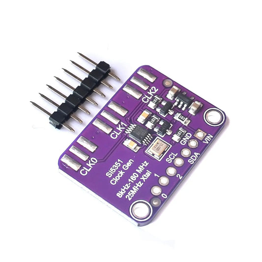 Custom Si5351 Si5351A Clock Breakout Board Precision 25MHz Crystal Controller Signal