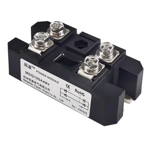 Custom Single phase rectifier bridge 100A MDQ100A 12V 24V 36V 48V 60V 220V 1000V 1600V