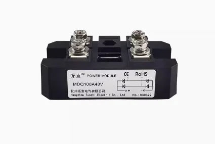 Custom Single phase rectifier bridge 100A MDQ100A 12V 24V 36V 48V 60V 220V 1000V 1600V