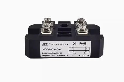 Custom Single phase rectifier bridge 100A MDQ100A 12V 24V 36V 48V 60V 220V 1000V 1600V