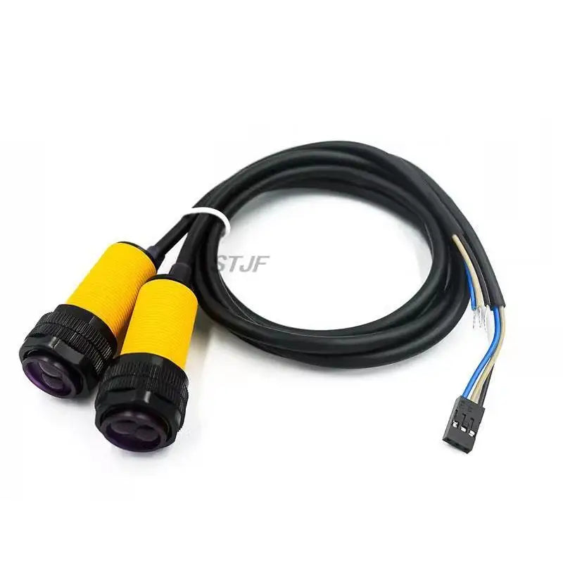 Custom Smart Car Robot E18-D80NK Infrared Obstacle Avoidance Photoelectric Sensor Proximity Switch 3-80cm Detection Range Adjustable