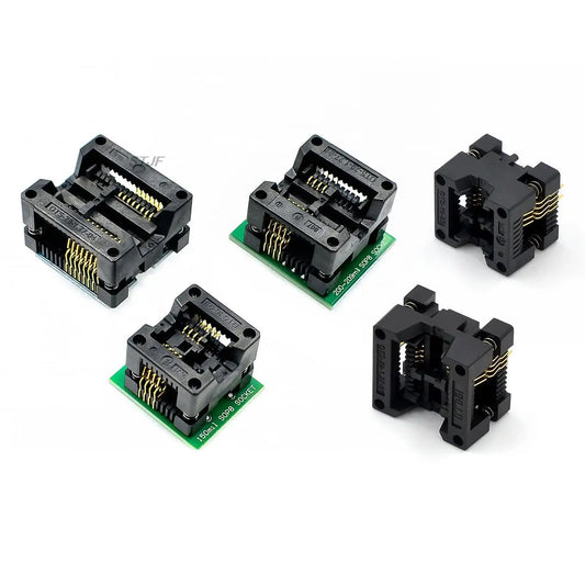 Custom Smart Electronics 150mil 200MIL Socket Converter Module SOIC8 SOP8 to DIP8 EZ Programmer Adapter