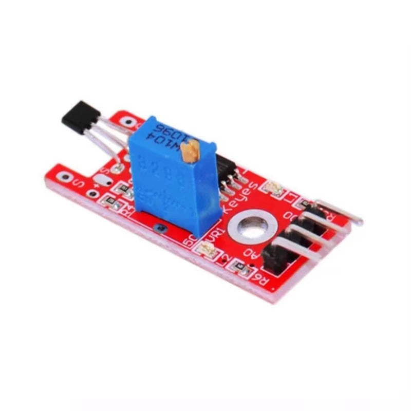 Custom Smart Electronics 4pin KY-024 Linear Magnetic Hall Switches Speed Counting Sensor Module diy Starter Kit