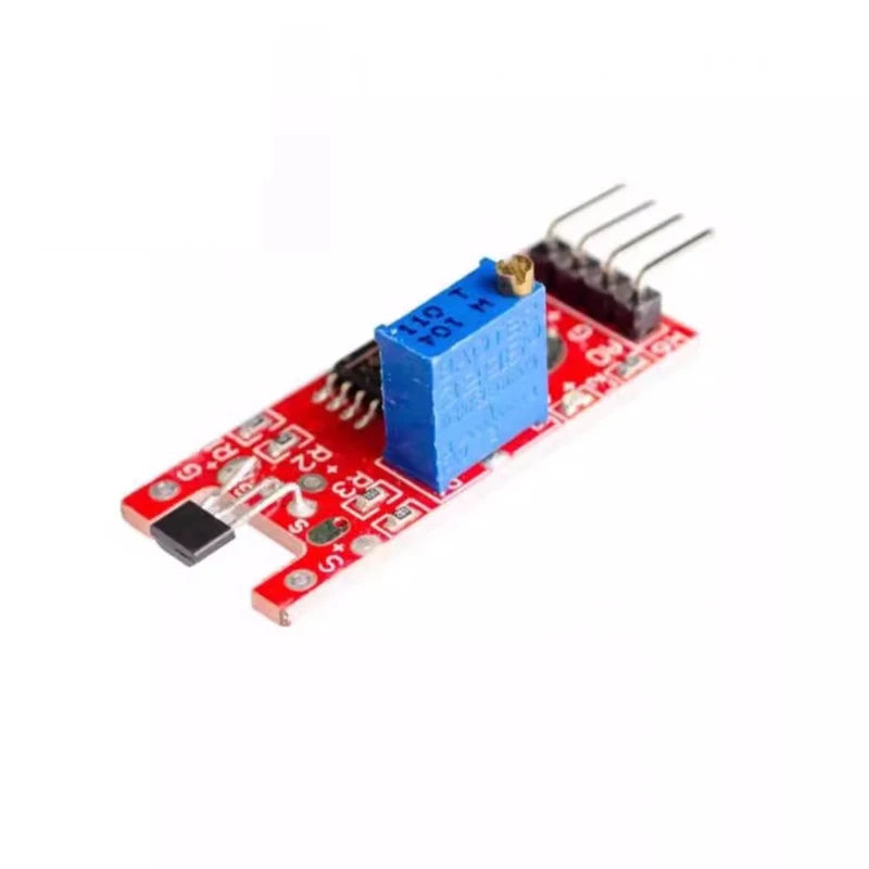 Custom Smart Electronics 4pin KY-024 Linear Magnetic Hall Switches Speed Counting Sensor Module diy Starter Kit