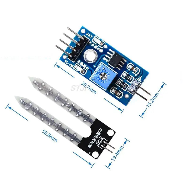 Custom Smart Electronics Soil Moisture Hygrometer Detection Humidity Sensor Module For arduino Development Board DIY Robot Smart Car