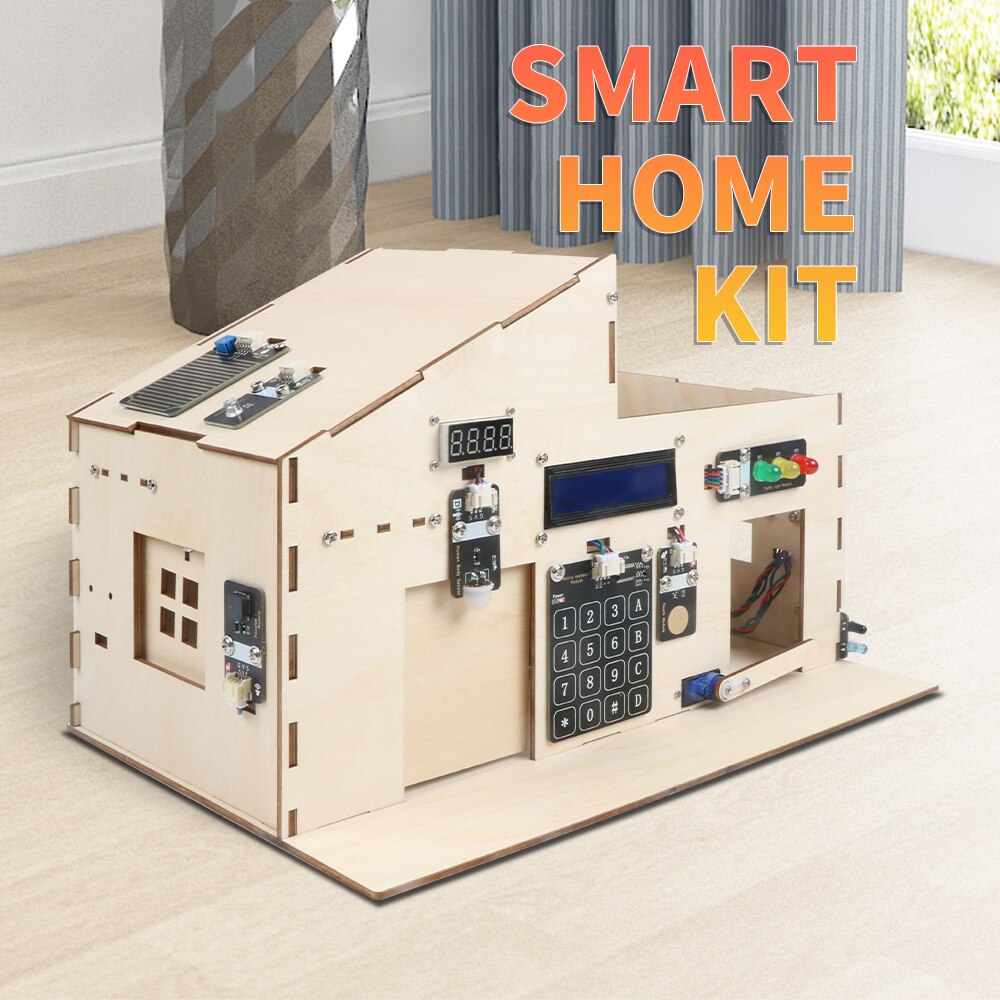 Smart home IoT learning kit for Arduino support Scratch Diy Electronics basic starter kit toy customize