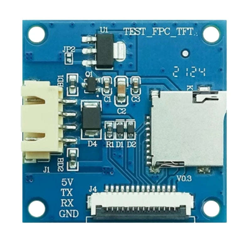 Custom T1 series COF bare screen test board
