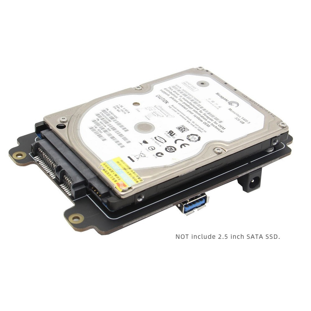 T300 V1.1 2.5 inch SATA SSD/HDD Shield with T300-C3 Metal case for NVIDIA Jetson Nano  A02 and B01 customize