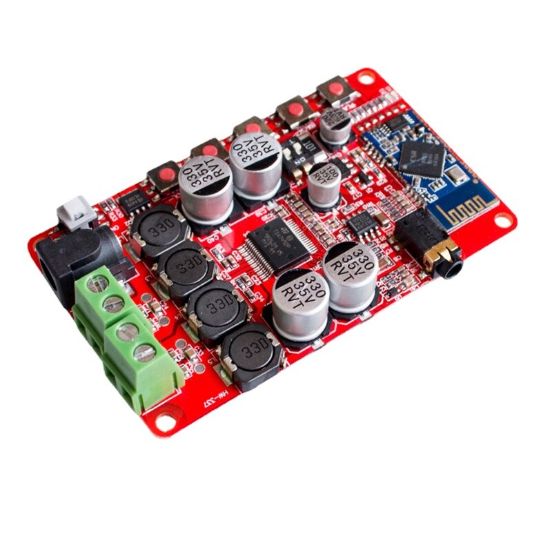 TDA7492P Bluetooth amplifier board Wireless Bluetooth audio receiving amplifier CSR4.0 digital amplifier board TDA7492P customize