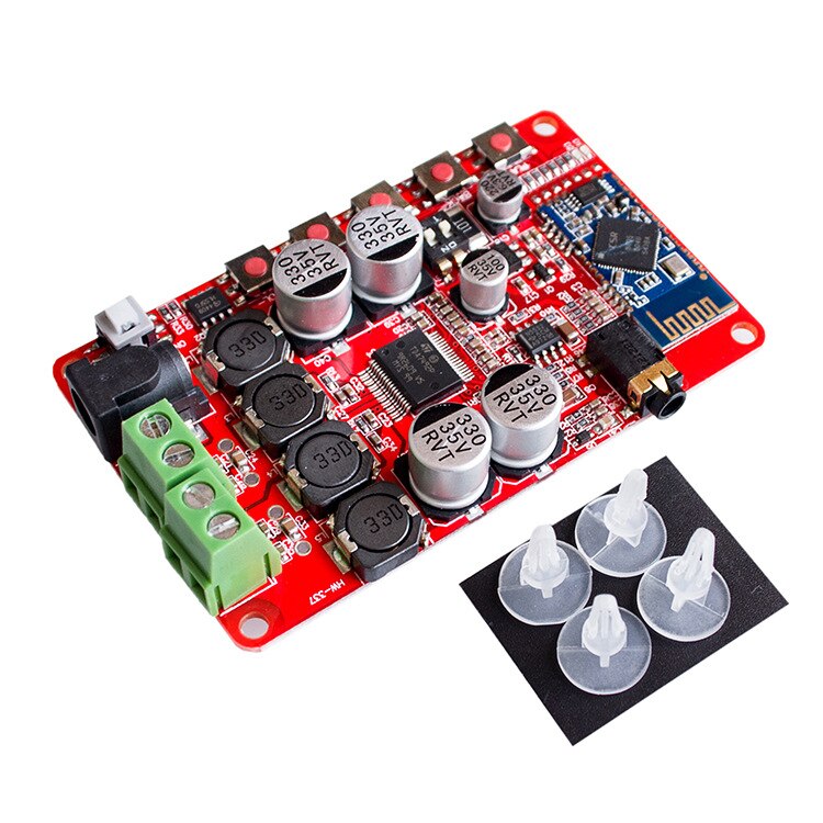 TDA7492P Bluetooth amplifier board Wireless Bluetooth audio receiving amplifier CSR4.0 digital amplifier board TDA7492P customize