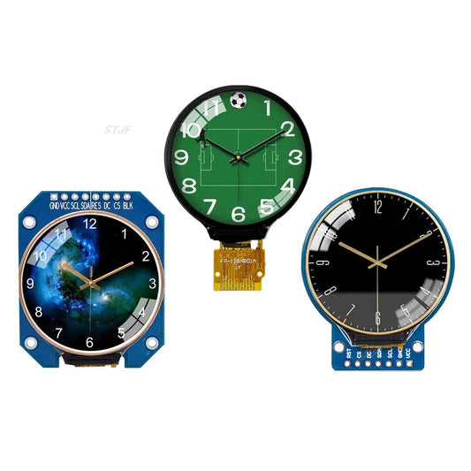 Custom TFT Display 1.28 Inch TFT LCD Display Module Round RGB 240*240 GC9A01 Driver 4 Wire SPI Interface 240x240 PCB For Arduino
