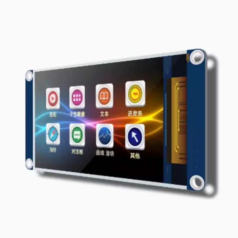 Custom TJC3224T022_011N T0 2.2-inch touchless serial screen HMI human-machine interface with font library intelligent screen