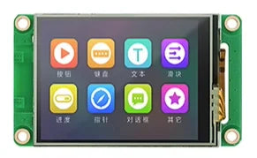 Custom T1 series 2.4-inch serial screen TFT LCD screen HMI touch screen over 12864 LCD screen