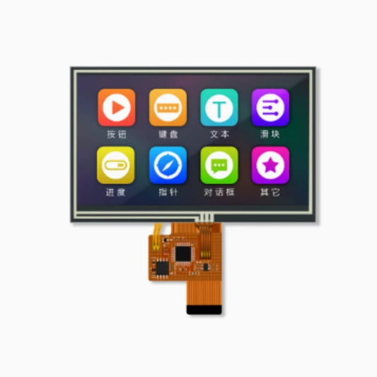 Custom TJC4827T143_011 T1 series 4.3-inch COF module IPS full view display screen tft LCD screen HMI touch screen
