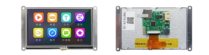 Custom TJC4827T143_011 T1 series 4.3-inch IPS full angle TFT serial port screen HMI touch screen