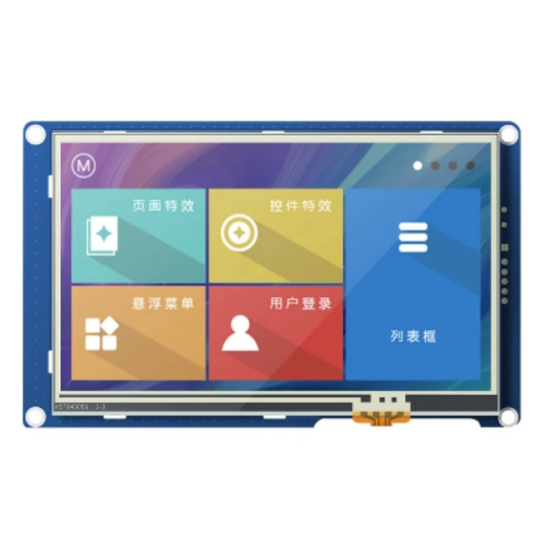 Custom TJC4827X243_011 New Human Computer Interaction Launch X2 Series 4.3-inch HMI Serial Port Screen Resistance Touch LCD Display