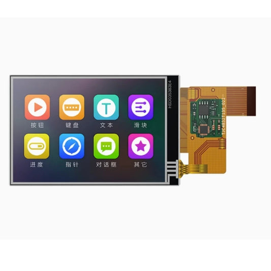 Custom T1 series 3.5-inch COF module serial screen resistor touch screen intelligent LCD display bare screen