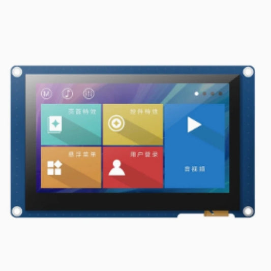 Custom TJC8048X543_011 X5 series 4.3-inch IPS high-definition display screen industrial touch serial port screen 800 * 480