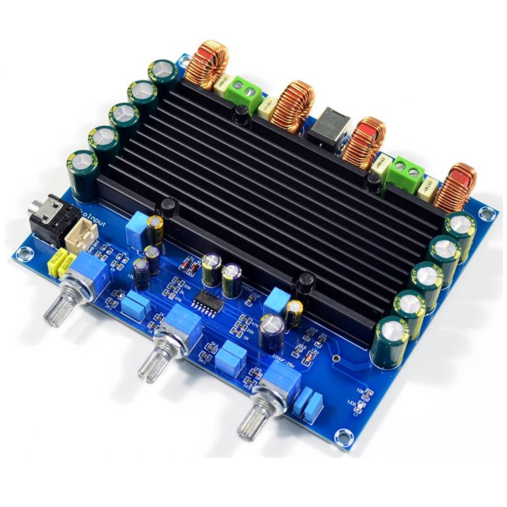 TPA3116D2 dual chip 100W * 2 digital audio power amplifier board customize