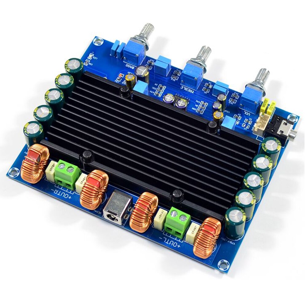 TPA3116D2 dual chip 100W * 2 digital audio power amplifier board customize