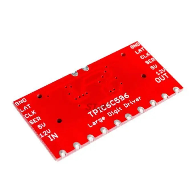 Custom TPIC6C596 8-bit shift register 7-segment displays 7-segment LED