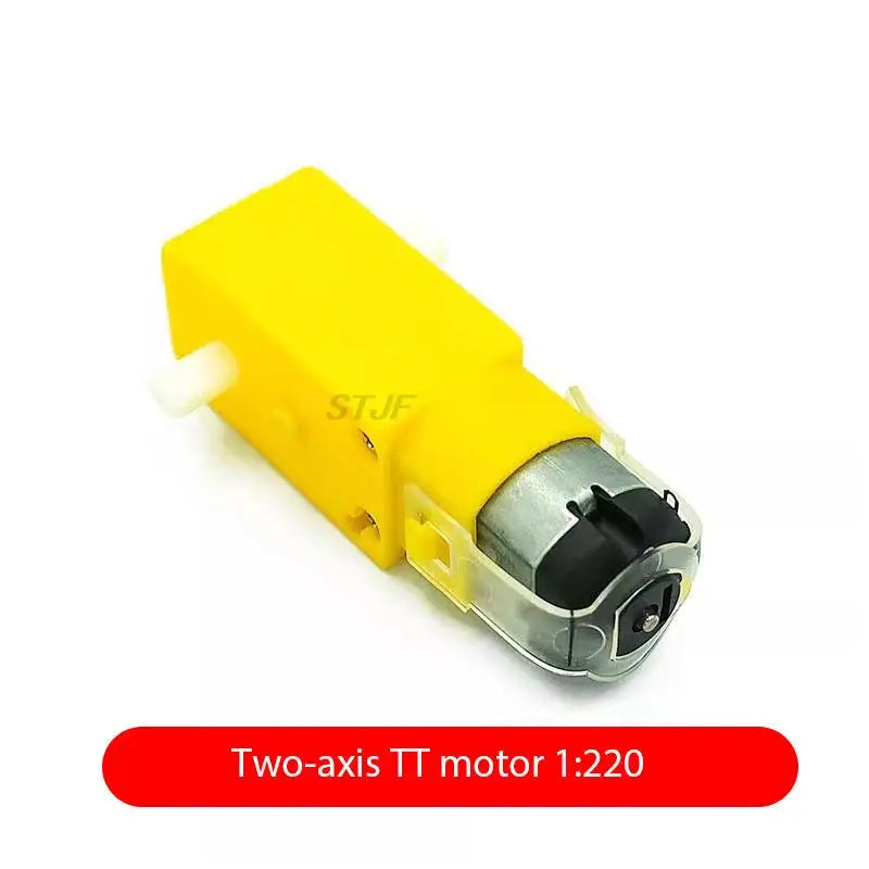 Custom TT Motor 130 Motor Smart Car Gear Motor Robot Gear Motor Smart Car Double Shaft Yellow
