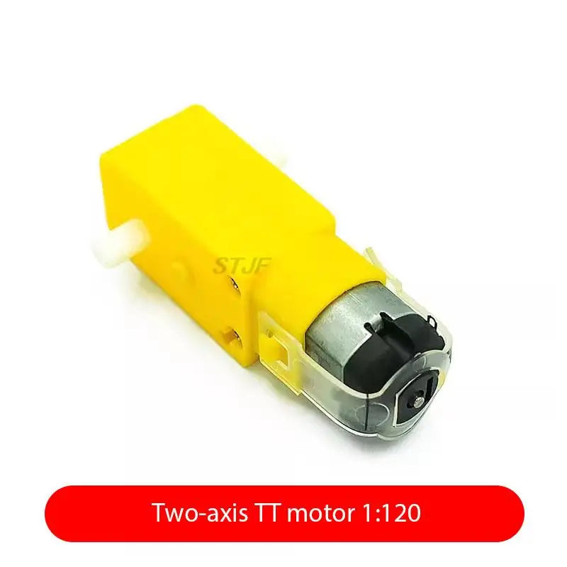Custom TT Motor 130 Motor Smart Car Gear Motor Robot Gear Motor Smart Car Double Shaft Yellow