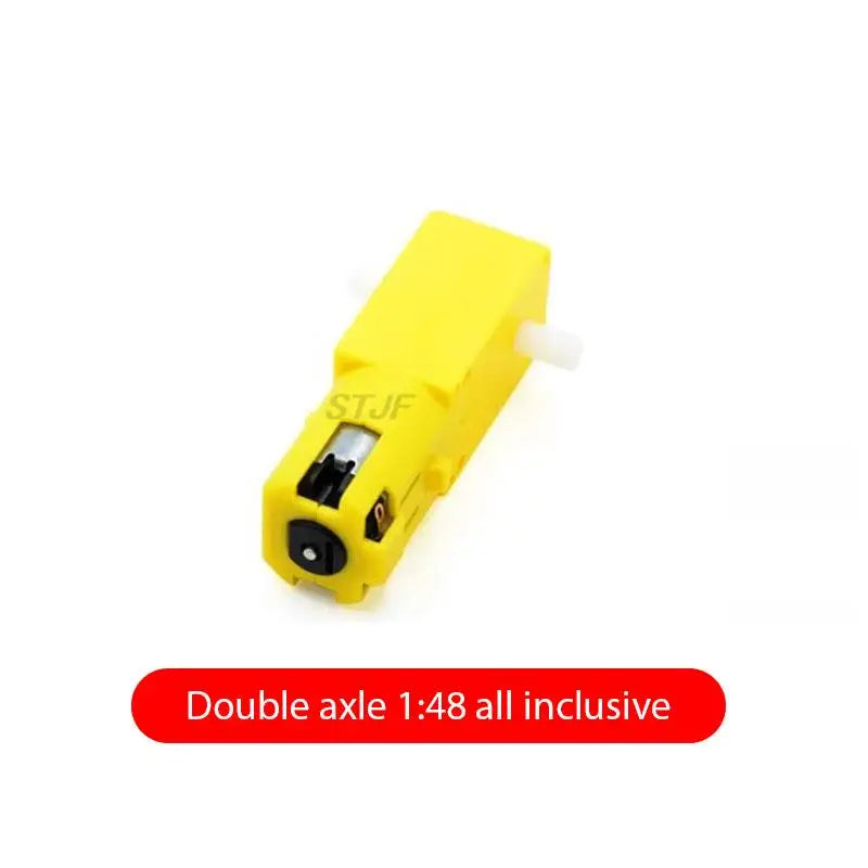 Custom TT Motor 130 Motor Smart Car Gear Motor Robot Gear Motor Smart Car Double Shaft Yellow