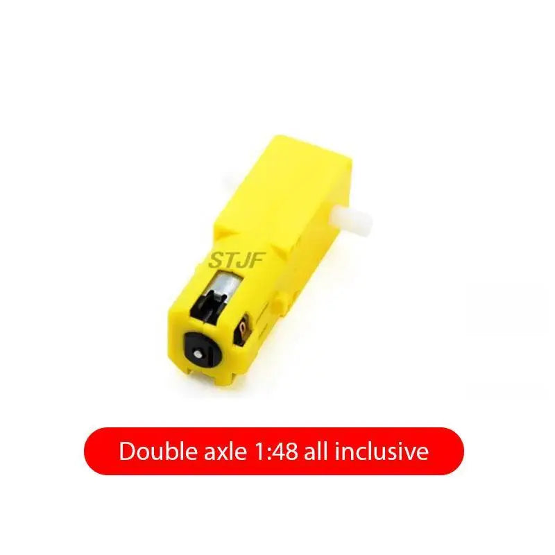 Custom TT Motor 130 Motor Smart Car Gear Motor Robot Gear Motor Smart Car Double Shaft Yellow