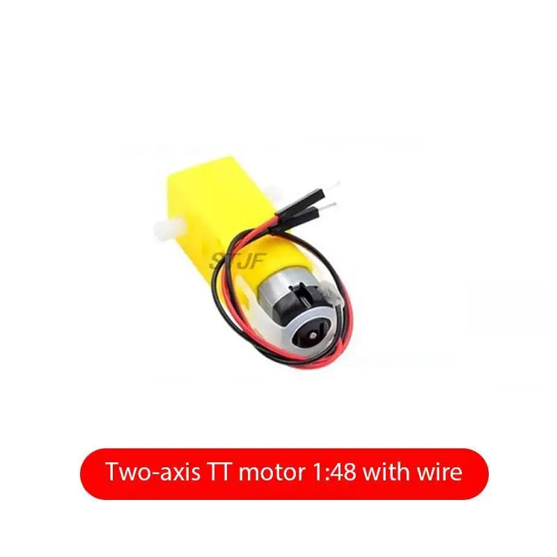 Custom TT Motor 130 Motor Smart Car Gear Motor Robot Gear Motor Smart Car Double Shaft Yellow