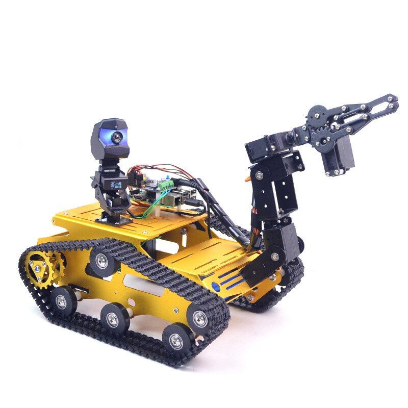 Tank Car WiFi Bluetooth Video Robot Car Arduino/51 Single Chip Microcomputer/STM32 customize