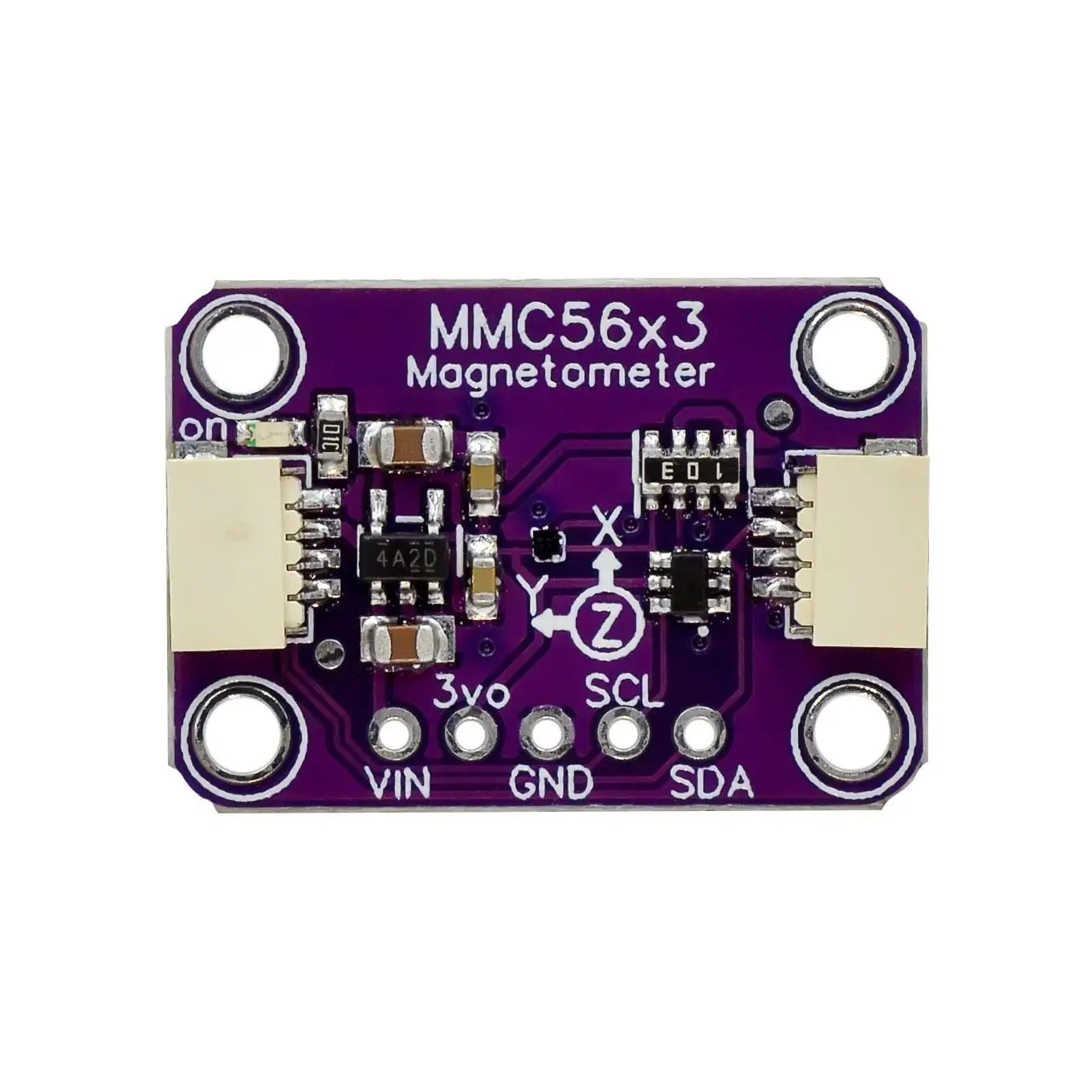 Custom Triaxial magnetometer MMC5603 For STEMMA QT/For Qwiic interface