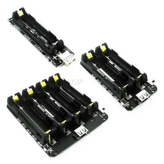 Custom Two Voltage 18650 Lithium Battery Shield V8 Mobile Power Expansion Board Module 5V/3A 3V/1A Micro USB For ArduinoESP