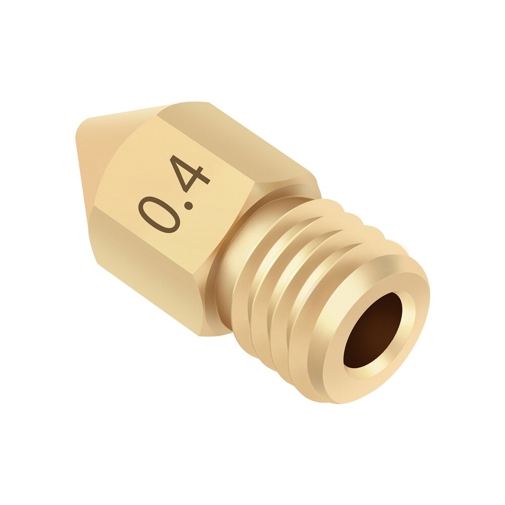 Custom 5/10PCS Mk8 Nozzle 1.75MM Nozzle For 3D Printer CR10 CR10S Ender-3 Pro Extruder Brass Nozzle 0.2/0.3/0.4/0.5/0.6/0.8mm