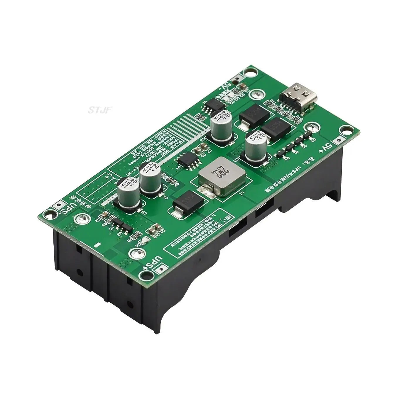 Custom Type-C 15W 3A 18650 Lithium Battery Charger Module DC-DC Step Up Booster Fast Charge UPS Power Supply / Converter 5V 9V 12V