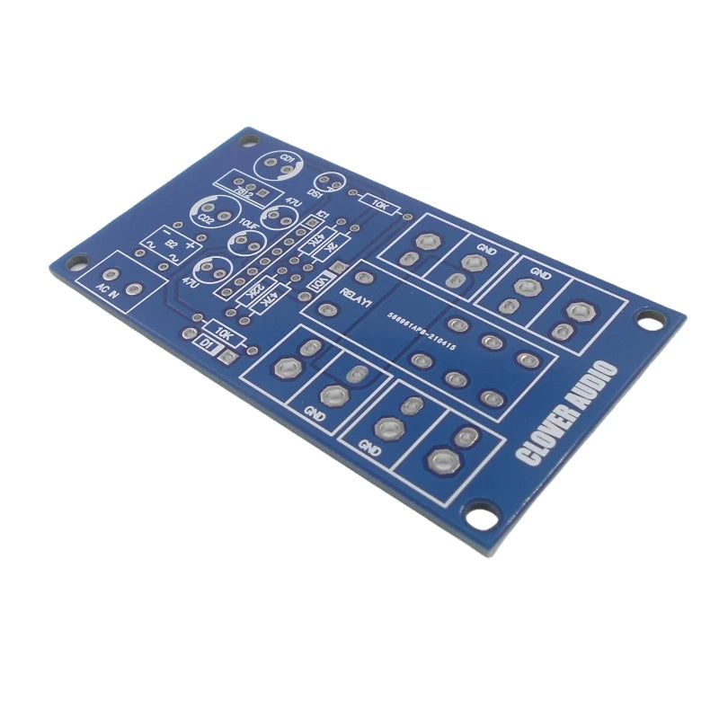 Custom UPC1237 speaker/speaker protection PCB board can use OMRON relay for startup delay