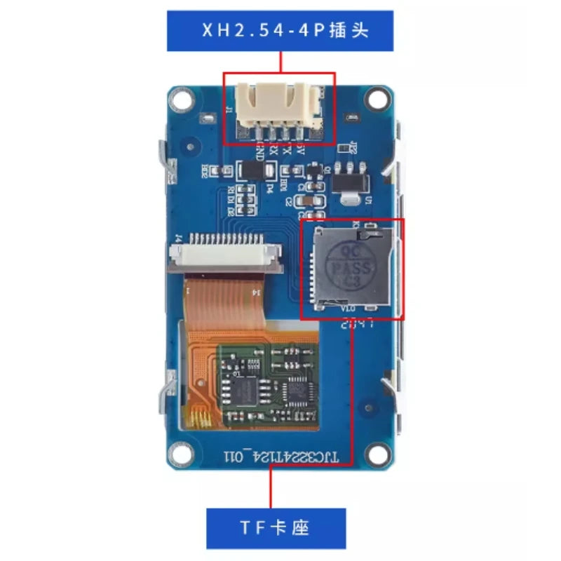 Custom Intelligent Serial Port Screen T1 Series 2.4-inch LCD Screen TJC3224T124_011N_Z01