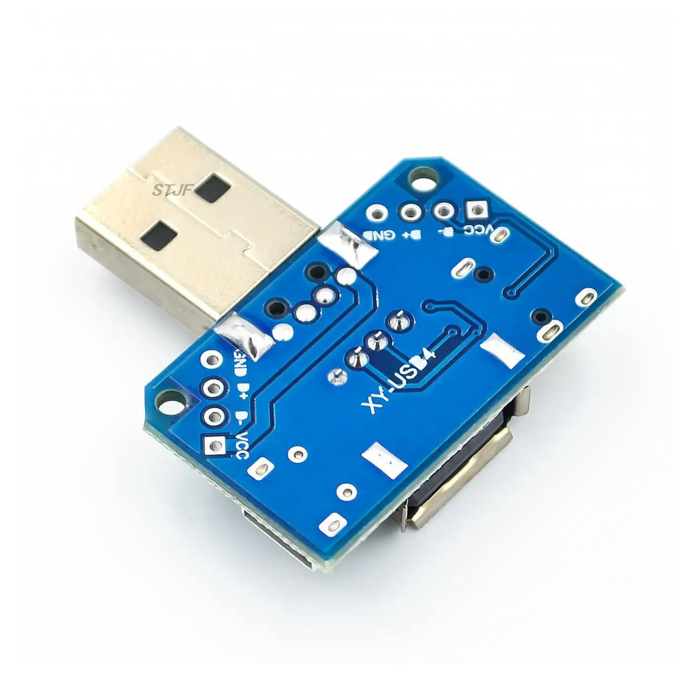 Custom USB Head Switchboard Male USB Connector to Type-c Micro USB Female USB 2.54-4P transfer test board USB adapter plate XY-USB4