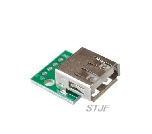 Custom USB Male Connector / MINI MICRO USB to DIP Adapter 2.54mm 5pin Female Connector B Type USB2.0 Female PCB Converter