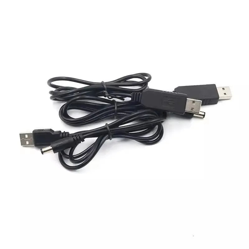 Custom USB Power Boost Line DC 5V to DC 9V / 12V Step UP Module USB Converter Adapter Router Cable 2.1x5.5mm Plug