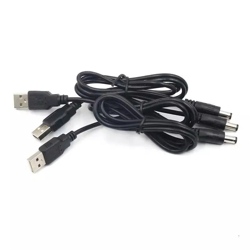 Custom USB Power Boost Line DC 5V to DC 9V / 12V Step UP Module USB Converter Adapter Router Cable 2.1x5.5mm Plug