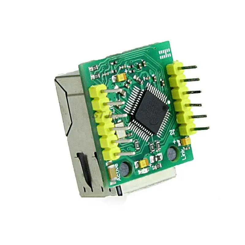 Custom USR-ES1 W5500 Ethernet network module hardware SPI to LAN/ Ethernet TCP / IP 51 / STM32 microcontroller program over W5100