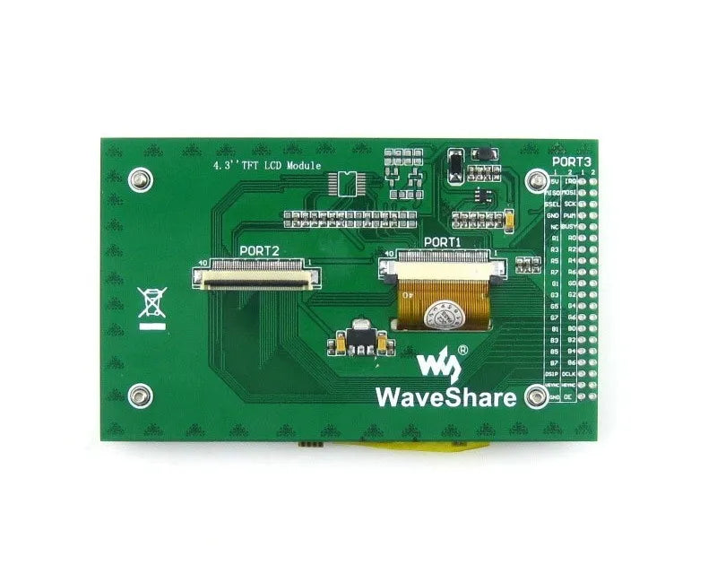 Custom Lonten  4.3inch 480x272 Touch LCD (A) 480*272 DOTS Multicolor Graphic LCD with touch screen no Touch Controller Manufacturer