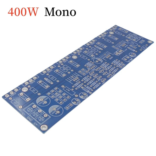 Custom Upgraded version of single channel 400W amplifier board 1943+5200 high-power rear stage PCB empty board