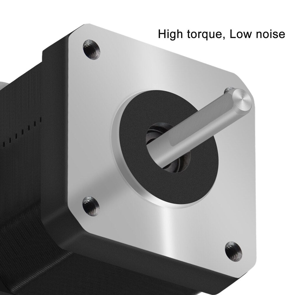 Usongshine Nema17 Stepper Motor 0.9 Degree Higher precision 280 mN.m/57g.Cm 1.3A 17HS4401S 4-Lead DIY CNC 3D Printer customize