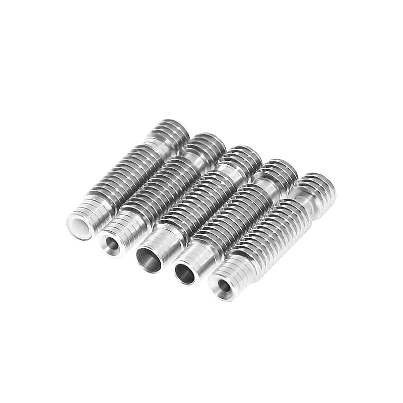 V6 Throat Heatbreak Short Heat Break Titanium PTFE All-Metal  M6 for 1.75mm 3mm Filament 3D Printer Extruder Hotend Volcano customize