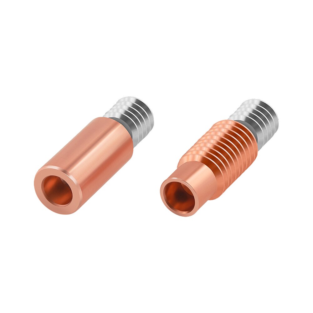 Custom V6 Titanium Alloy Bi-Metal Heatbreak Throat For E3D V6 HOTEND Heater Block For Prusa i3 MK3 Break 1.75MM Filament Smooth