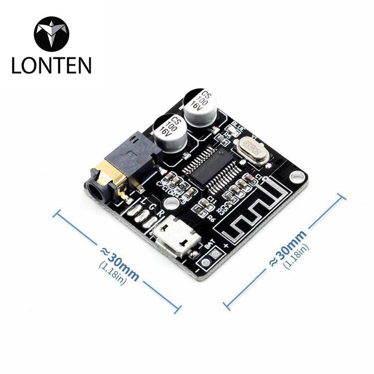 VHM-314 MP3 Bluetooth Audio Receive Decoding Board 5.0 Non-Destructive Car Audio Amplifier DIY Module customize