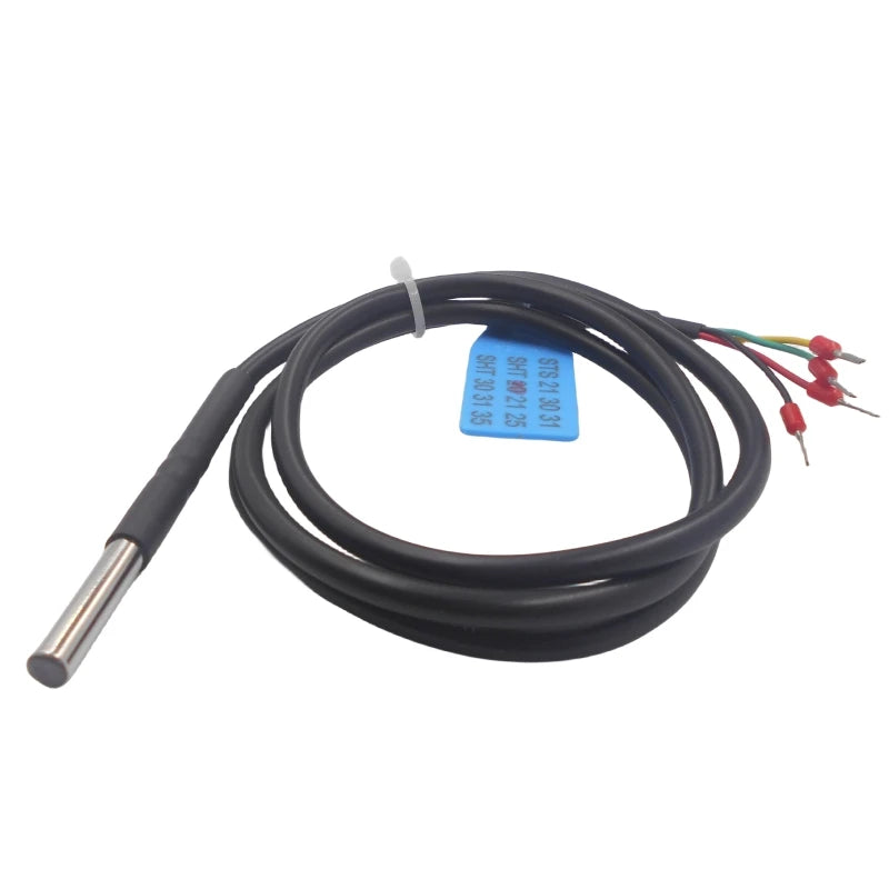 Custom Waterproof temperature and humidity sensor probe, high-precision indoor digital environment monitoring sensor