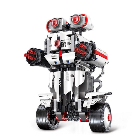 White Balance Programming Robot White App Education Series Assembling and Combined Building Blocks Toy Boy customize